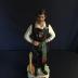 Cretan liquor bottle shaped like a man with a bouzouki