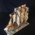 Model ship HELLAS frigate of the Greek Navy 1826