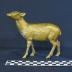 cow statuette, brass