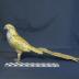 bird statuette, brass