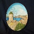 Ceramic Plaque of Windmill