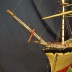 Brigantine model ship
