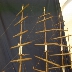 Brigantine model ship