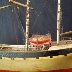 Brigantine model ship